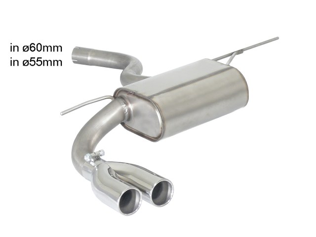 Ragazzon Einddemper BMW 4serie F32-F33-F36 2013-2020 - F32(Coup&egrave;) 420D - 420D xDrive (135kW) 2013-2015