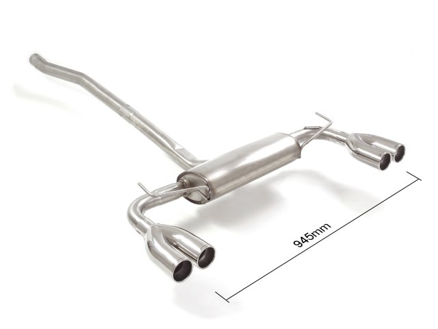 Ragazzon Einddemper Fiat 500X (typ334) 2015-2023 - 1.6MJT (88kW) 2015-