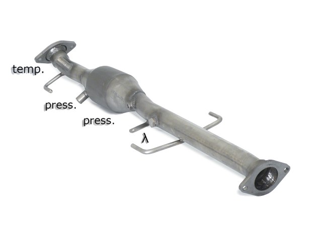 Ragazzon Katalysator voor vervanging van het roetfilter Mazda 6 - 2.0CD DPF (103kW) + WAGON 04/2008-