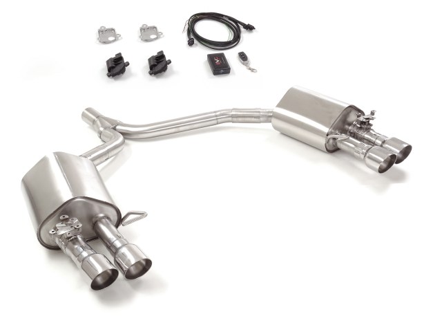 Ragazzon Einddemper Audi A5 (typ 8T) 2007-2016 - Sportback Quattro 2.0TFSI (155kW) 2008-2013