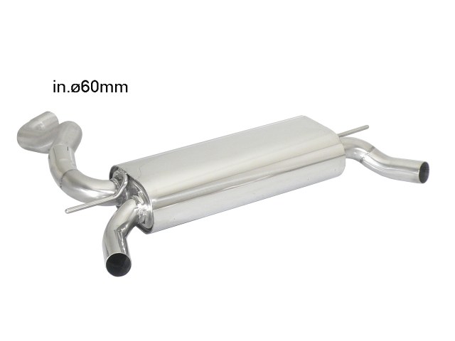 Ragazzon Einddemper Renault Clio Mk4 2012-2019 - RS 1.6 Turbo (147kW) 2013-