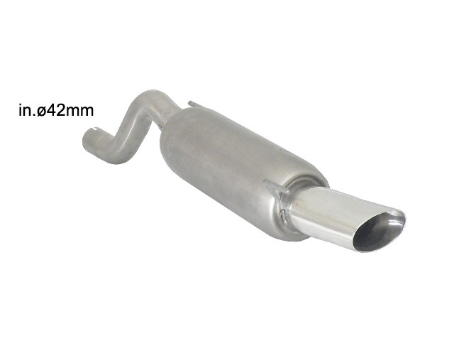 Ragazzon Einddemper Opel Corsa D 2006-2014 - 1.2 (59kW) 2006-2011