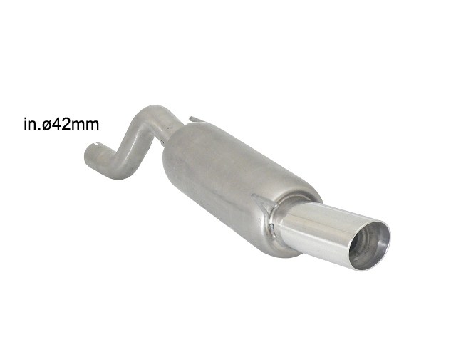 Ragazzon Einddemper Opel Corsa D 2006-2014 - 1.2 16V (63kW) 2011-2014