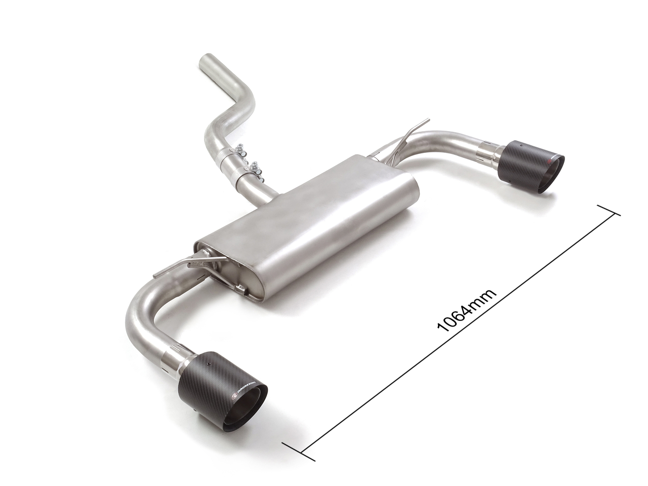 Ragazzon Einddemper Ford Focus Mk4 (typ DEH) 2018- 1.5 Ecoboost (110kW / 134kW - Multilink) 2018-2022