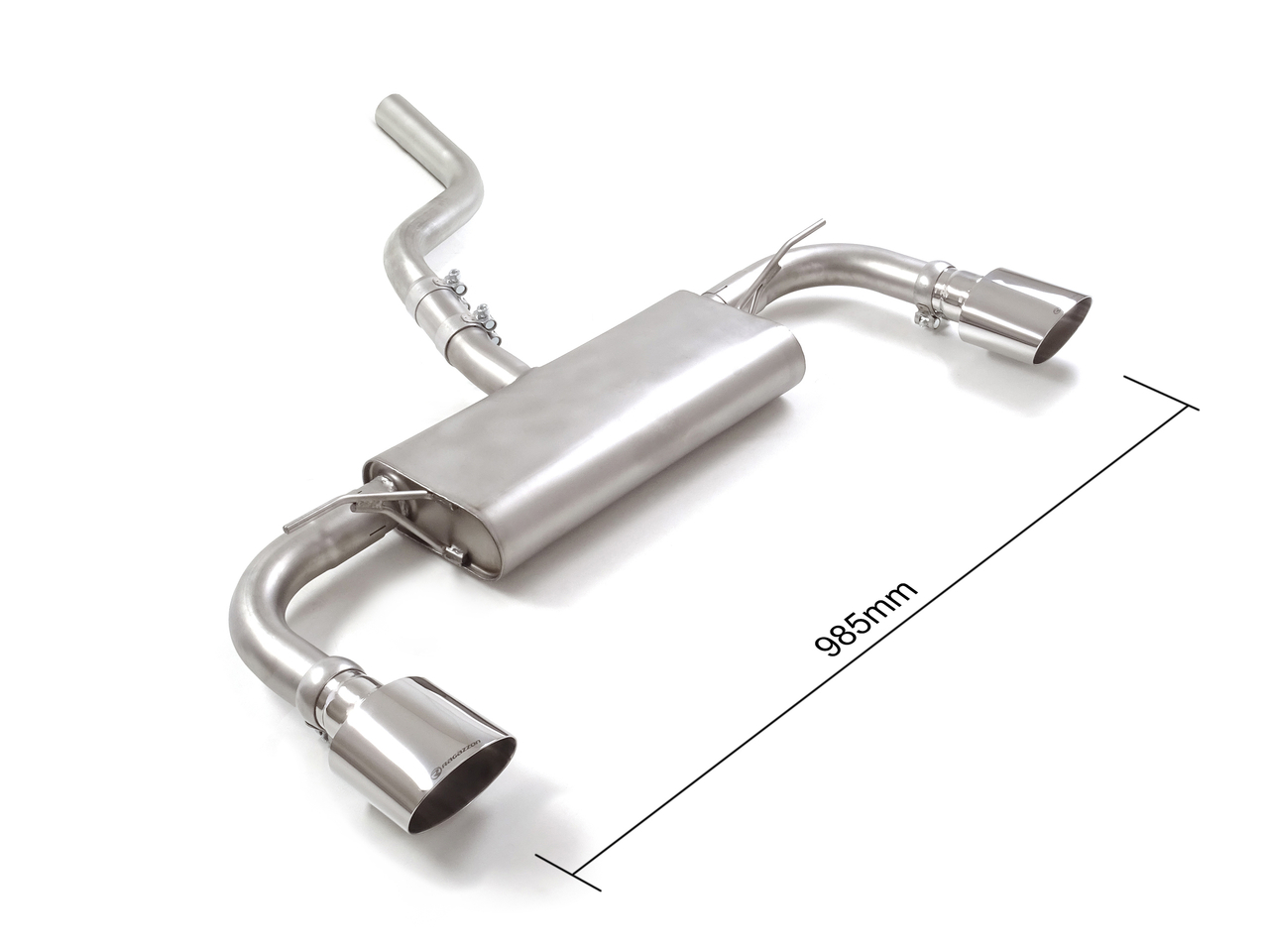 Ragazzon Einddemper Ford Focus Mk4 (typ DEH) 2018- 1.5 Ecoboost (110kW / 134kW - Multilink) 2018-2022