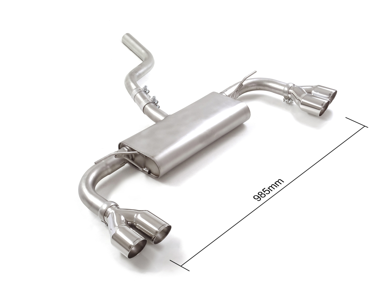 Ragazzon Einddemper Ford Focus Mk4 (typ DEH) 2018- 1.5 Ecoboost (110kW / 134kW - Multilink) 2018-2022