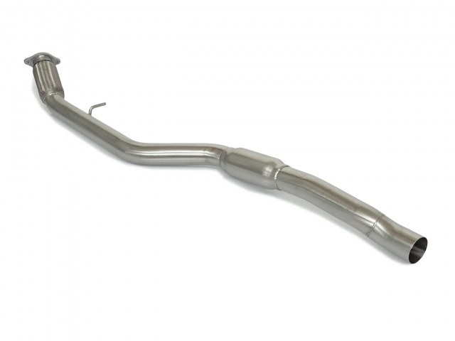 Ragazzon Flexibele uitlaatpijp van rvs met Middendemper Alfa Romeo Giulia(952) 2016- 2.0 Turbo (147kW) 2016-