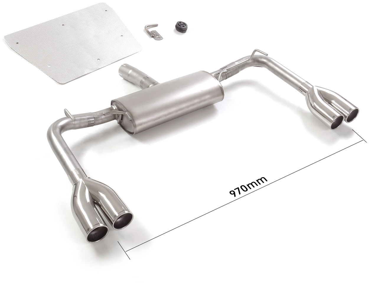 Ragazzon Einddemper Alfa Romeo Giulietta(940) 2010-2020 - 1.4TB (77kW) 2012-2016