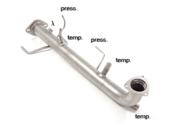 Ragazzon Vervangingspijp Toyota Land Cruiser(J15) 2009- 3.0D-4D (140kW) 2010-2015