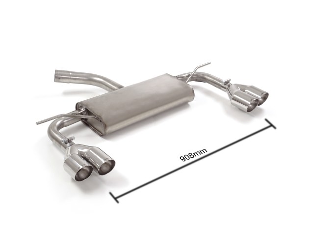 Ragazzon Einddemper Seat Leon Mk3 (5F) 2012-2020 - 1.4TSI FR (92kW) 2014-08/2018
