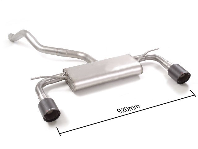 Ragazzon Einddemper Seat Leon Mk3 (5F) 2012-2020 - 1.5TSI FR (96 / 110kW) 09/2018-2020