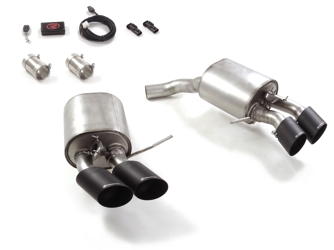 Ragazzon Einddemper Porsche Macan Mk1 (typ 95B) 2014-2024 - GTS 2.9T (324kW) 07/2021-
