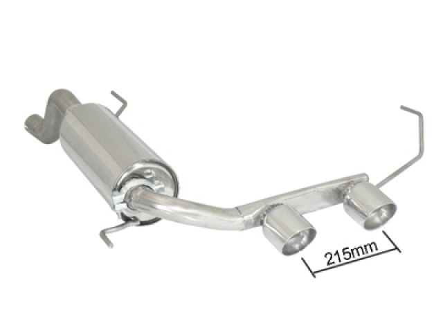 Ragazzon Einddemper Alfa Romeo MiTo(955) 2008-2018 - 1.3 JTDm (66kW) 09/2008-2010