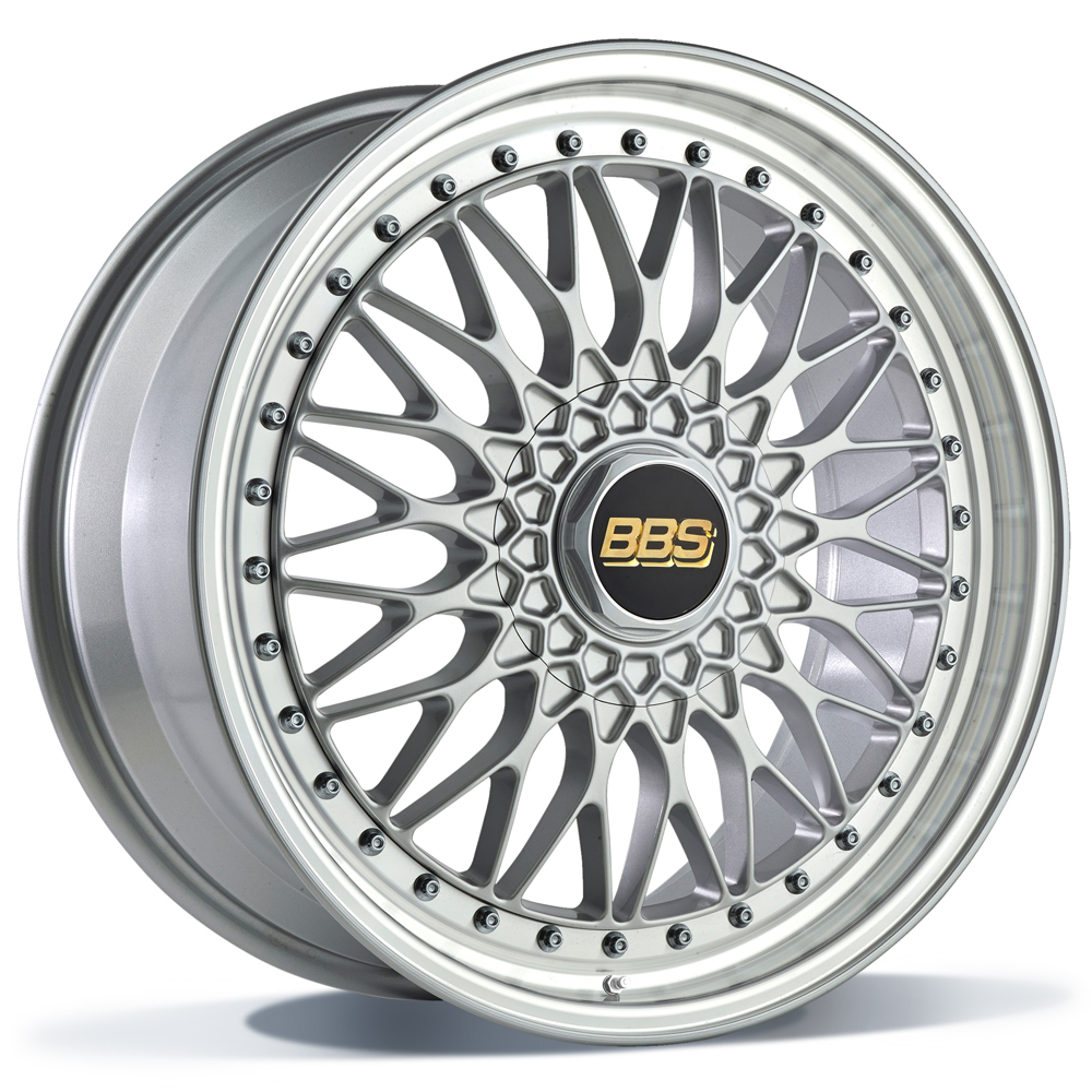 BBS Super RS - brilliant silver - 8.5J x 19inch ET48 5x112 naaf 82