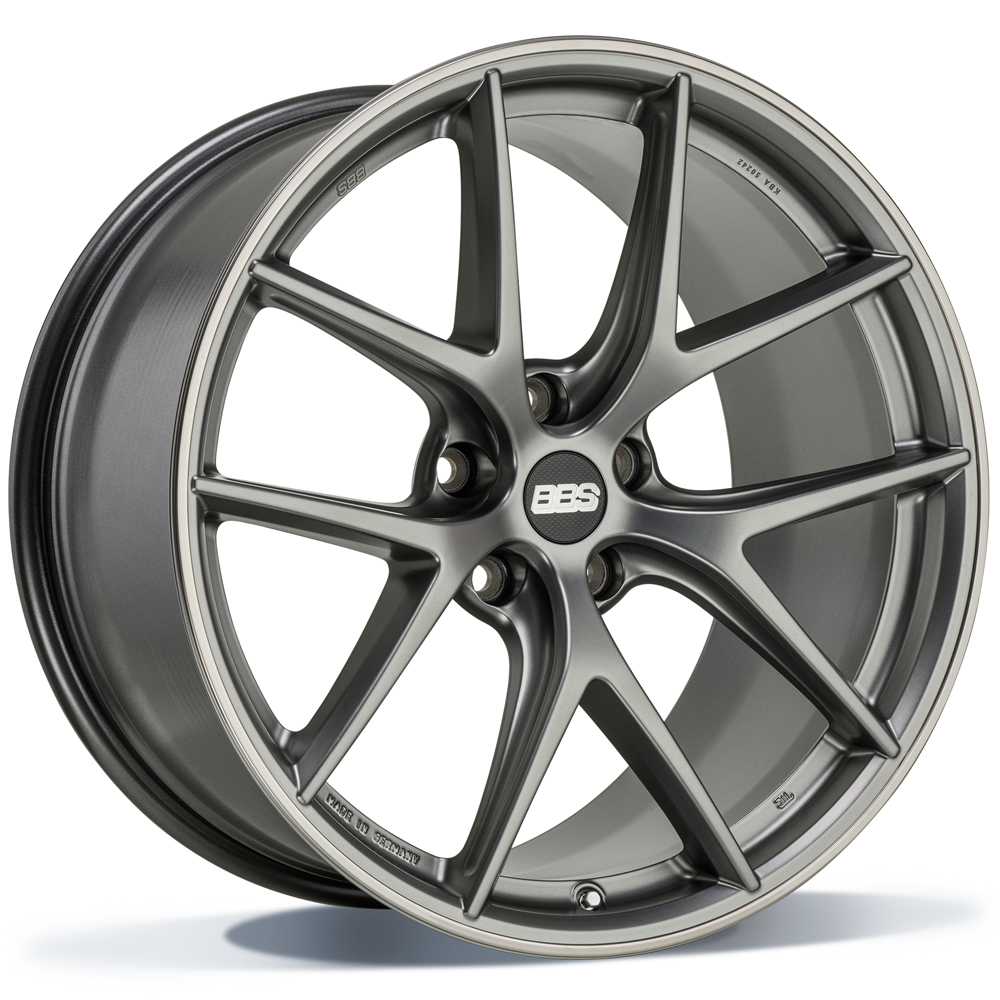 BBS CI-R - platinum silver - 10J x 19inch ET25 5x112 naaf 82