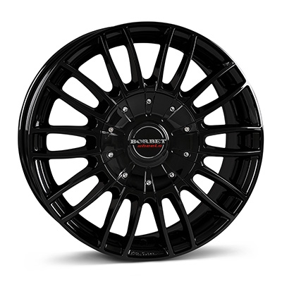 Borbet CW3 - black glossy - 9J x 20inch ET35 5x114.3 naaf 60.1