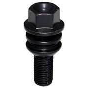 ST Wielbouten - Losse zit Bol-conisch M14x1.5 R14 Lengte 48mm, R14, SW19 - set 10 stuks zwart - ST56110275