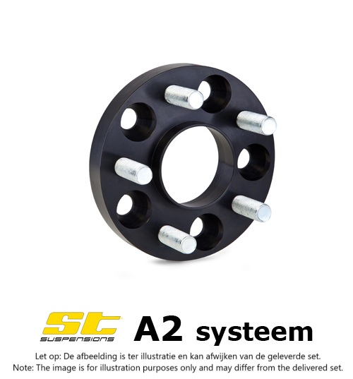ST Wheelspacers Renault Alaskan 2016- 60mm (per as) systeem A2