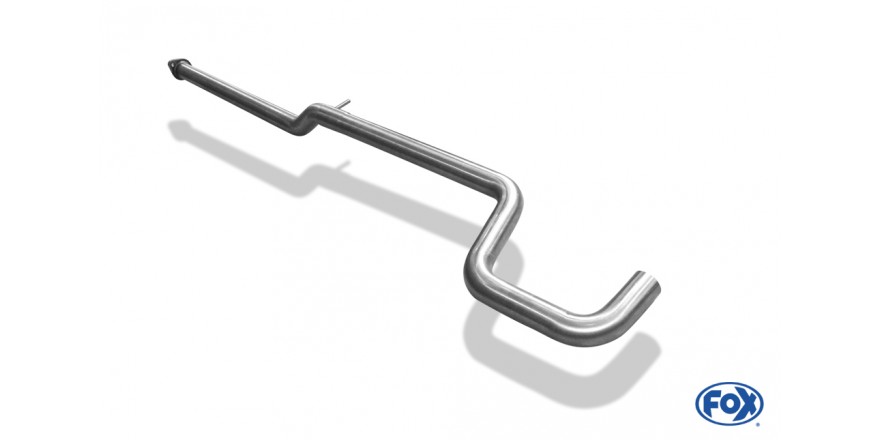 Fox uitlaat Audi A3 e-tron voordemper vervangende pijp