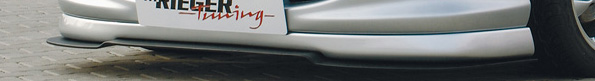 Rieger Tuning splitter Peugeot 206