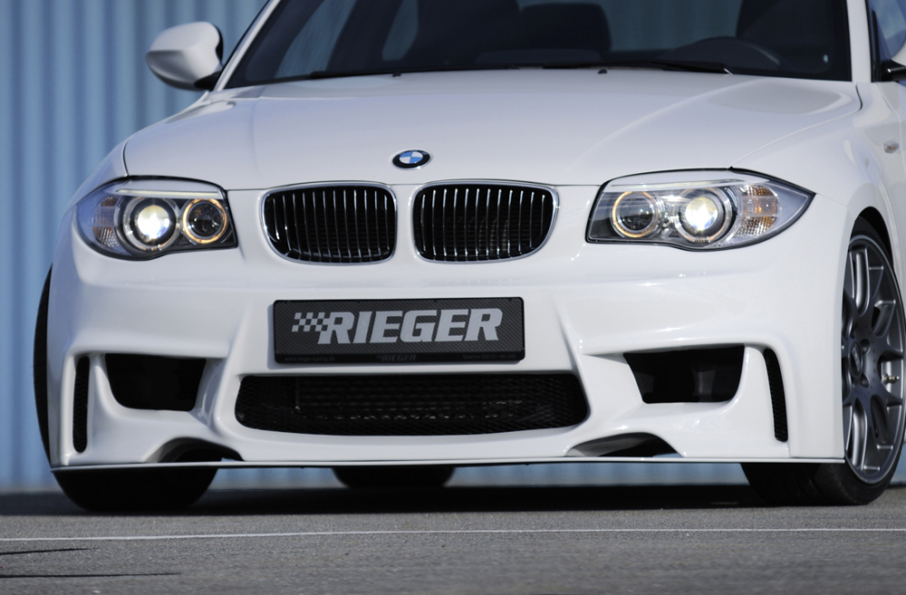Rieger Tuning voorbumper BMW 1-Serie E81