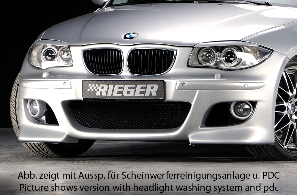 Rieger Tuning voorbumper BMW 1-Serie E82/88
