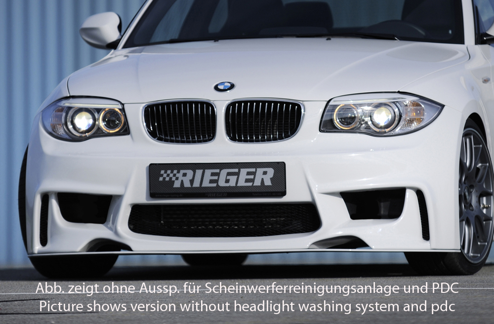 Rieger Tuning voorbumper BMW 1-Serie E82/88