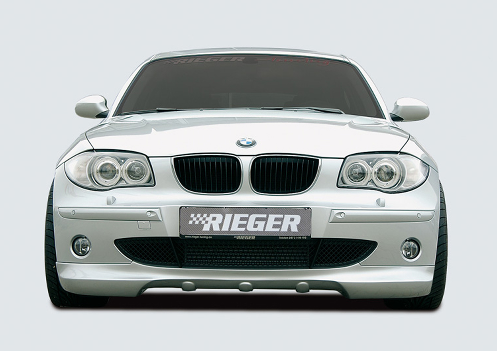 Rieger Tuning voorspoiler lip BMW 1-Serie E87