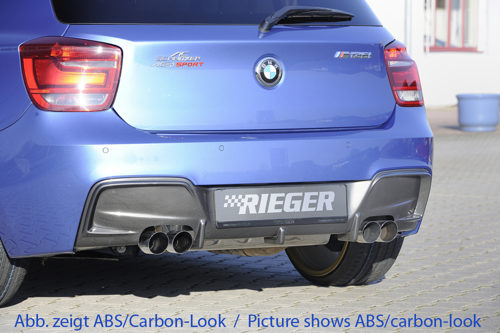 Rieger Tuning diffuser BMW 1-serie F20