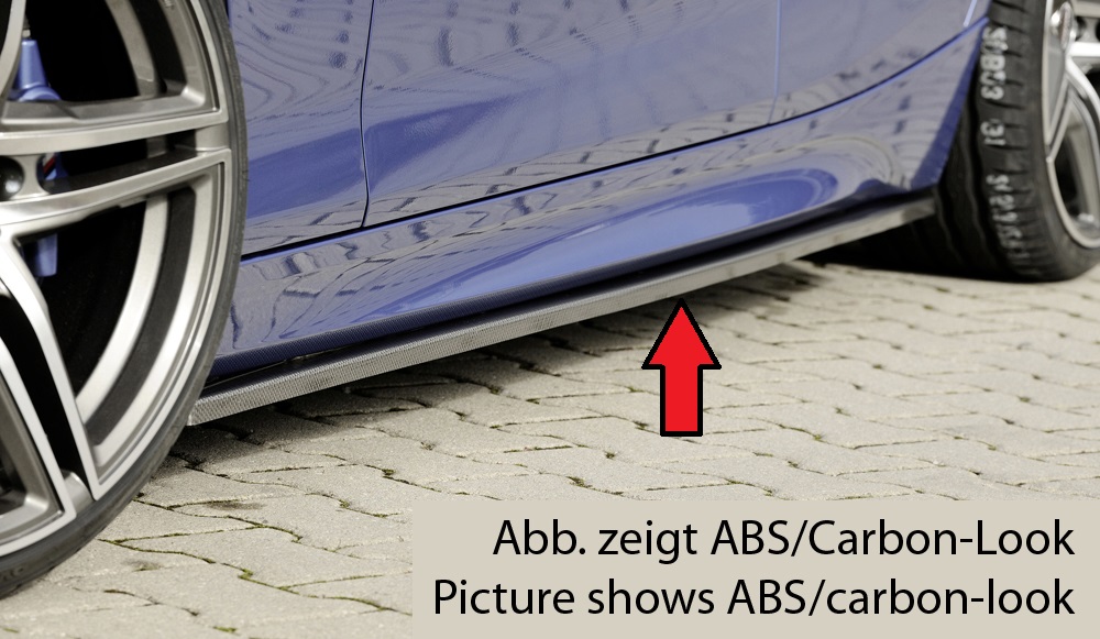 Rieger Tuning sideskirt aanzetstuk Links BMW 1-serie F21