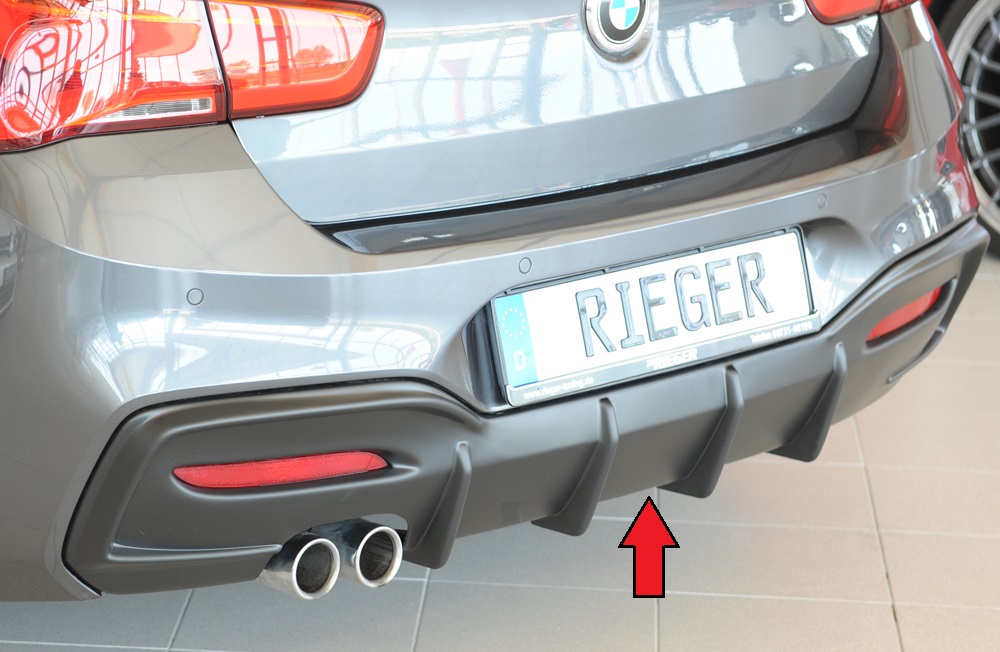 Rieger Tuning diffuser BMW 1-serie F21