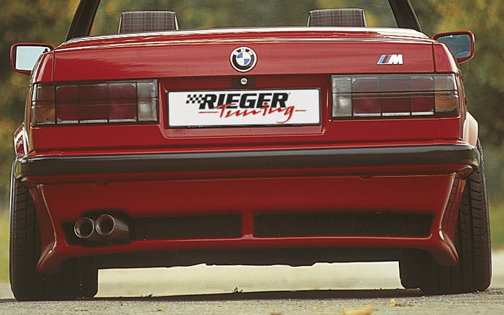 Rieger Tuning achterbumper verlenging BMW 3-serie E36