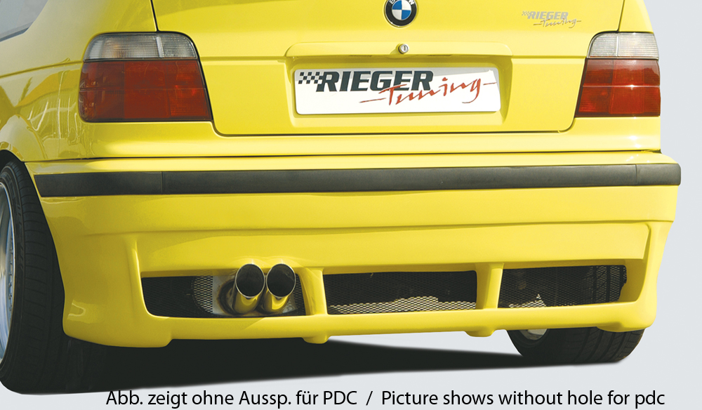 Rieger Tuning achterbumper BMW 3-serie E36