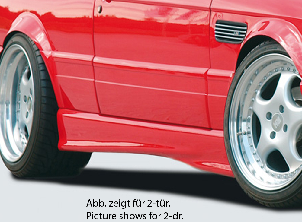 Rieger Tuning sideskirt Rechts BMW 3-serie E36 Sedan