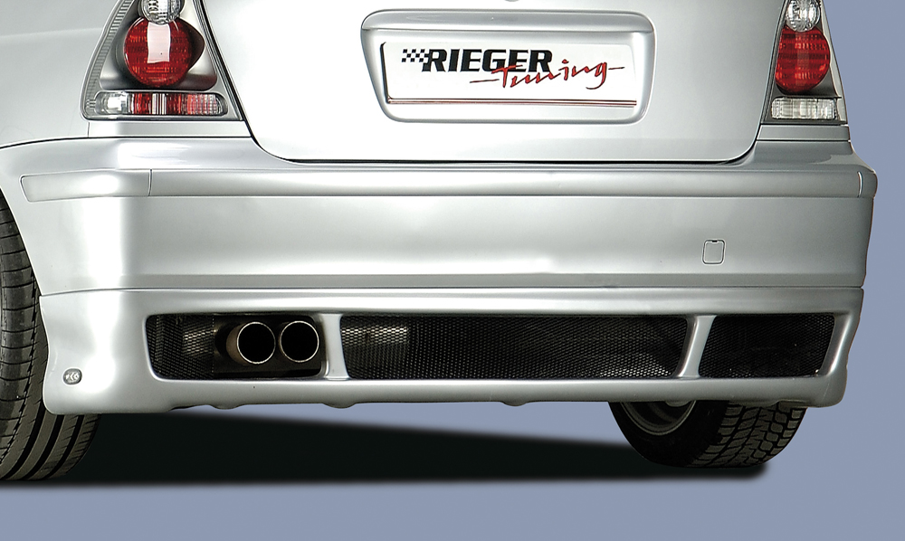 Rieger Tuning achterbumper verlenging BMW 3-serie E46