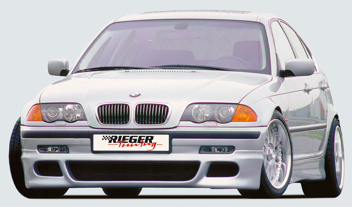 Rieger Tuning voorbumper spoiler verlenging BMW 3-serie E46