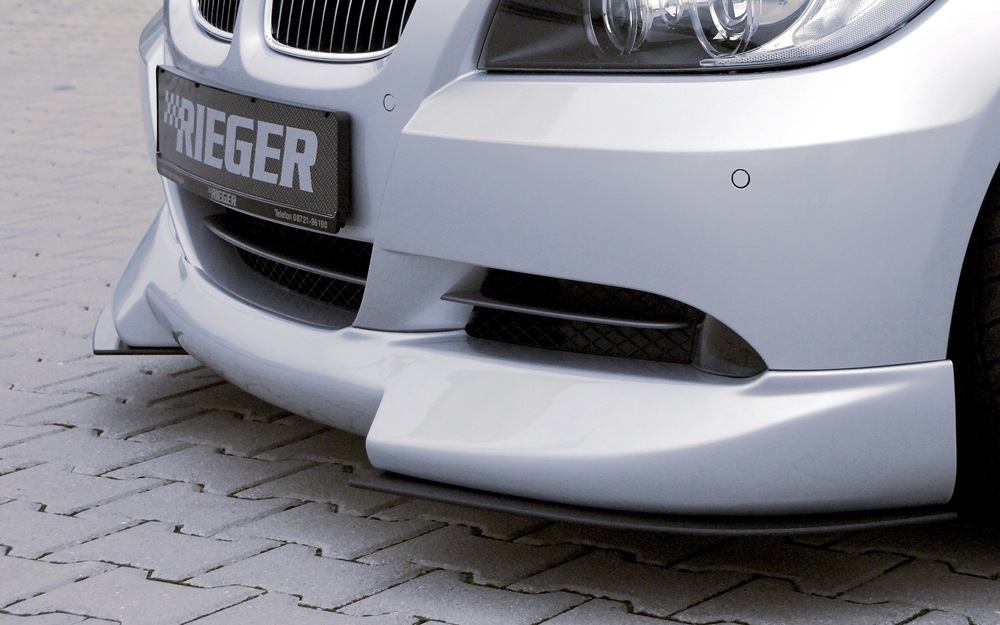 Rieger Tuning voorspoiler lip BMW 3-Serie E90