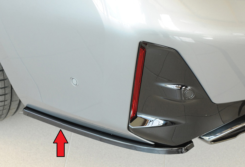 Rieger Tuning achterbumper aanzetstuk lateraal, links BMW 3-Serie G20/21