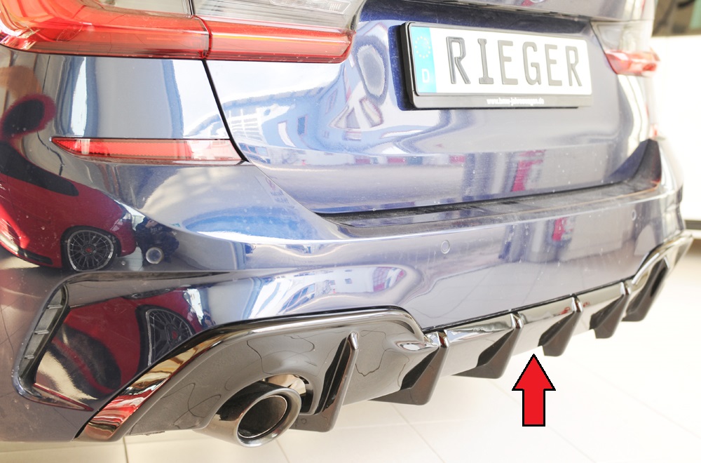 Rieger Tuning diffuser BMW 3-Serie G20/21