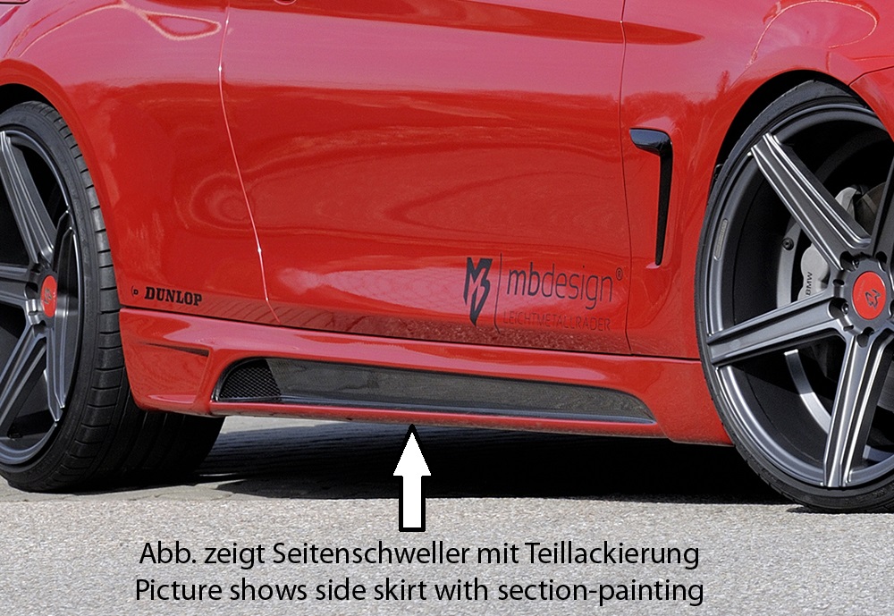 Rieger Tuning sideskirt Rechts BMW 4-Serie F32/33