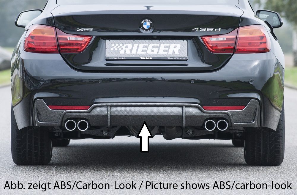Rieger Tuning diffuser BMW 4-Serie F32/33/36