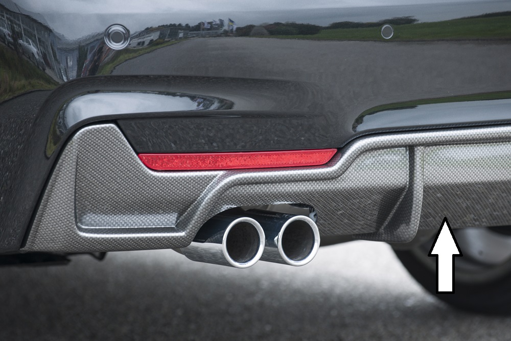 Rieger Tuning diffuser BMW 4-Serie F32/33/36