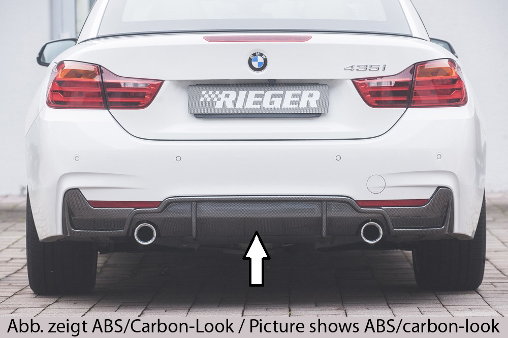 Rieger Tuning diffuser (alleen 435i) BMW 4-Serie F32/33/36