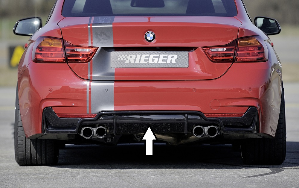 Rieger Tuning diffuser BMW 4-Serie F32/33/36