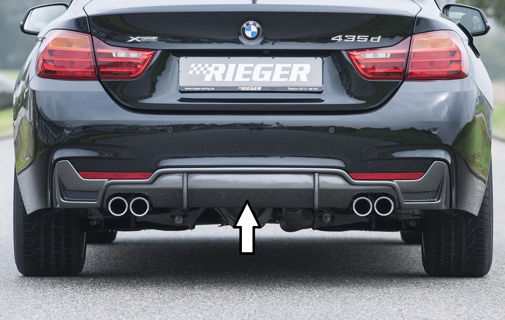 Rieger Tuning diffuser BMW 4-Serie F32/33/36