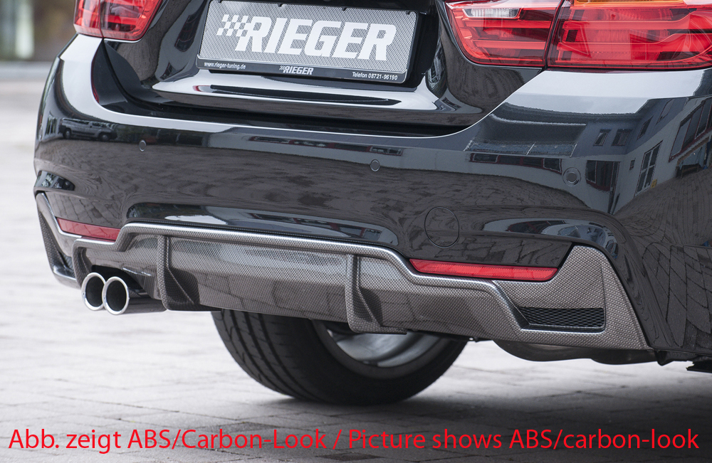Rieger Tuning diffuser BMW 4-Serie F32/33/36