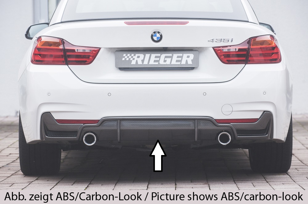 Rieger Tuning diffuser (alleen 435i) BMW 4-Serie F32/33/36