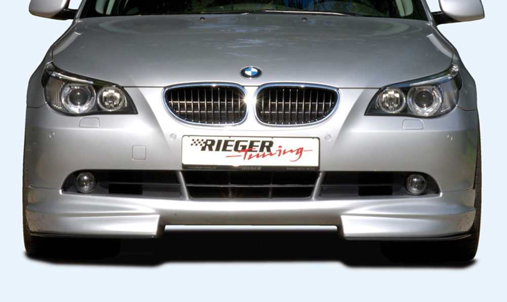 Rieger Tuning voorbumper spoiler lip BMW 5-Serie E60/61