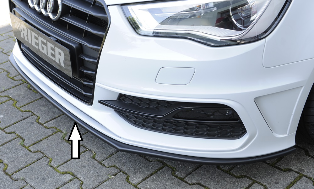 Rieger Tuning voorsplitter Audi A3 / S3 [8V]