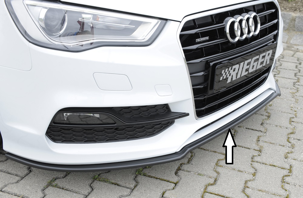 Rieger Tuning voorsplitter Audi A3 / S3 [8V]